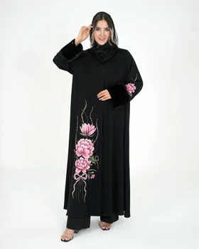 عبا با طرح گل کوکب کد 1007