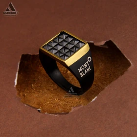 انگشتر مردانه مون بلان Mont Blanc Ring GK11