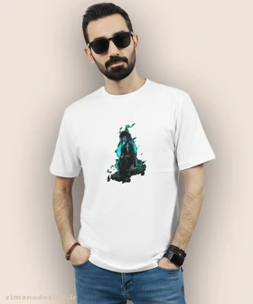 تیشرت مردانه و زنانه طرح شیطان کش شخصیت موییچیرو کد 980