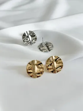 گوشواره سکه ای طرح زارا