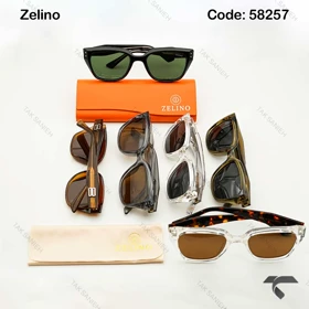 عینک زلینو 58257 آفتابی زنانه یو وی 400 پلاریزه Zelino-9823-U