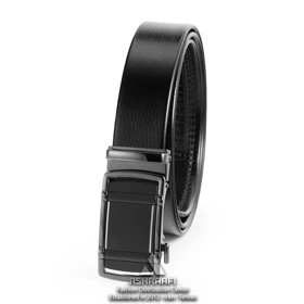کمربند چرمی ریلی Leather Ratchet Belt BL99