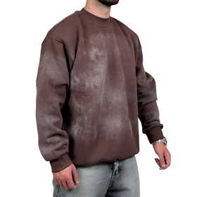 دورس قهوه ای سه نخ طرح ساده براش دار