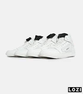 کفش کتانی ساق‌دار سفید OFF WHITE