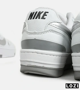 کفش کتانی بزرگ پا سفید نقره ای نایک Nike Gama Force Sail