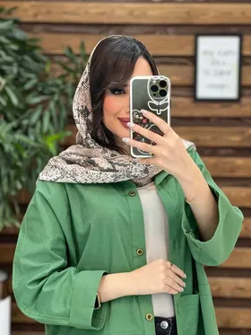 مانتو سرجیب دو تکه