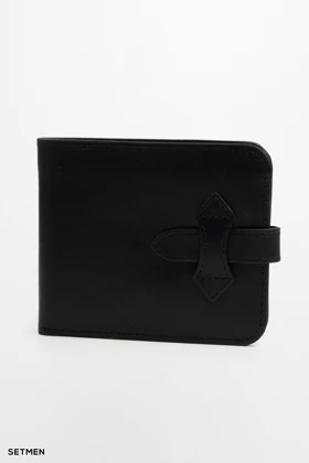 کیف پول چرم ساده ست من