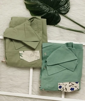 شومیز مانتویی طرح دار زنانه کد 403010