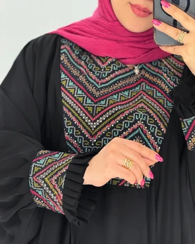 مانتو هندی کرپ‌الیزه