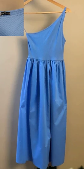 پیراهن آبی زارا