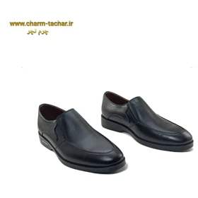 کفش رسمی/اداری بدون بند چرم طبیعی si154