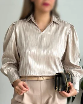 شومیز ساتن شادی
