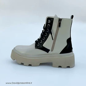 نیم بوت زنانه استرادیواریوس مدل Stradivarius Flat Ankle Boots - BTB75