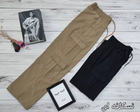 شلوار کارگو 6جیب دمپاگت دار کد 20103