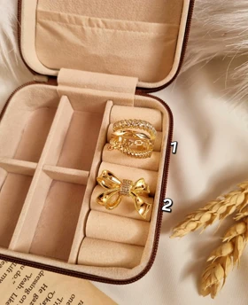 انگشتر طرح طلا A2