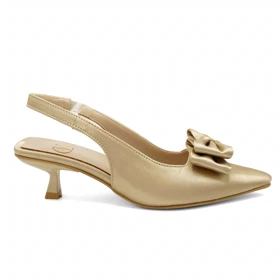 کفش مجلسی زنانه پاشنه‌دار 3 سانت مدل sandal valentino _ 4003p