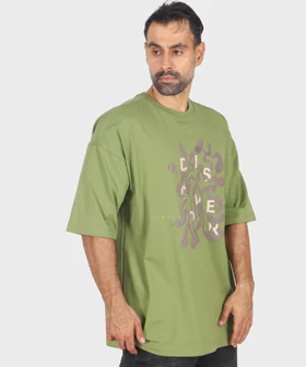 تیشرت لش طرحدار Discover کد 1729