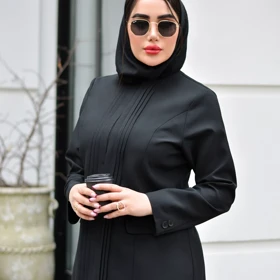 کت و شلوار اداری سایزبزرگ مدل لاوین کد 80284