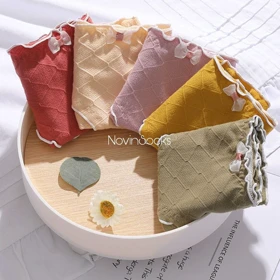 شورت لبه چین‌دار سایز XL ( مناسب سایز 38 الی 42)