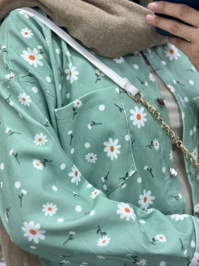 مانتو کبریتی طرحدار