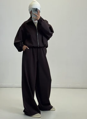 ست الیانا oysho کد 900096 (قهوه ای)