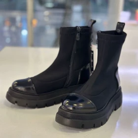 نیم بوت زنانه استرادیواریوس مدل 00013-Stradivarius-Flat-Ankle-Boots