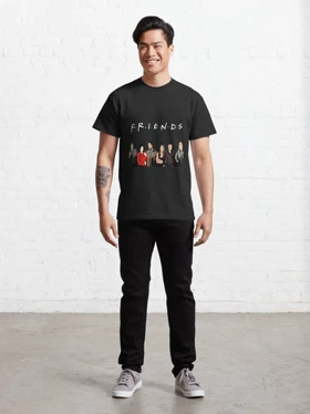 تیشرت friends طرح Friends Classic