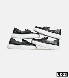 کفش مردانه مشکی Bottega Veneta