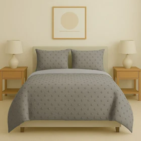 سرویس روتختی کاوری مینیمال طرح برجسته خالخالی