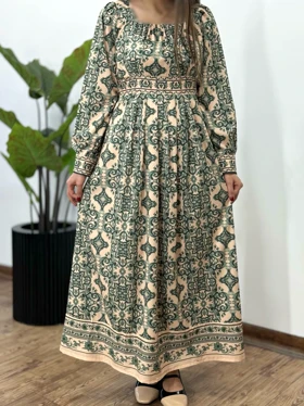 پیراهن ماکسی آشینا 7