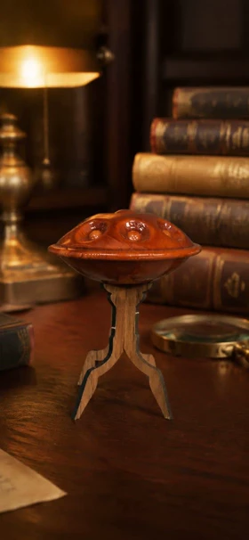 هنگ درام دکوری چوبی (عسلی)