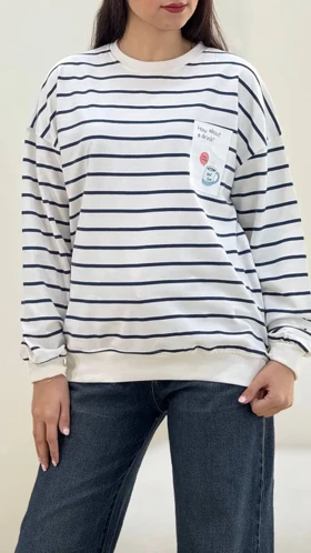 بلوز راه راه بیتا