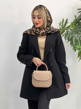 پالتو چهار دکمه یقه انگلیسی