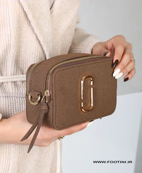 کیف زنانه مینی جیر جاکوبز 213 AM (قهوه ای)