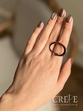 انگشتر مینیمال دایره