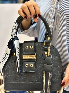 کیف زنانه دستی دیور کد 200125 گالری روژانو قسطی (مشکی)