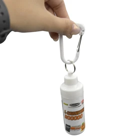 قیف پروتئین کپسولی ماسل تک مدل FireCaps ظرفیت 45 میلی لیتر