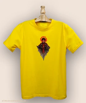 تیشرت مردانه و زنانه طرح شیطان کش شخصیت تانجیرو کد 939