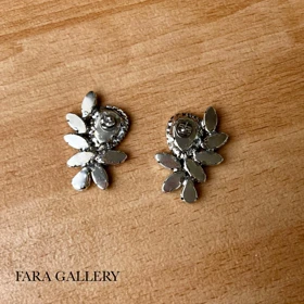 گوشواره سنگی آبی EF02
