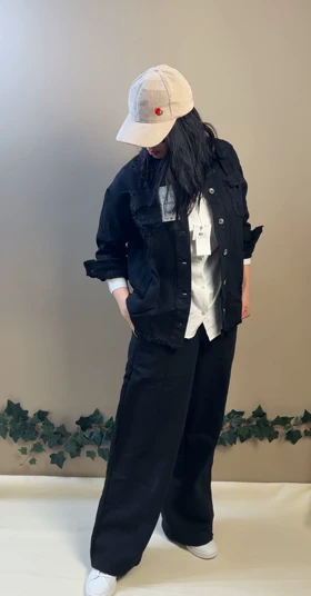 کت مشکی بلند زارا