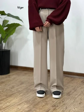 شلوار کرپ مونا 13