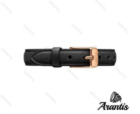ساعت دنیل ولینگتون زنانه مستطیلی بند چرم w-0783