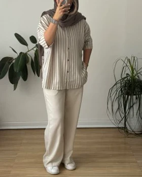 ست مانتو شلوار گلایل 1