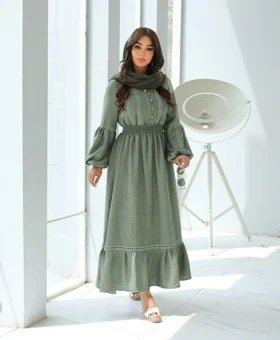 پیراهن ماکسی صوفیا ( مانتو پیراهنی )