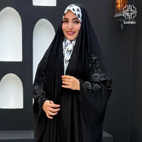 چادر سه گل کرپ ندای کره اصل