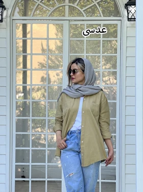 مانتو کتان پاییزه