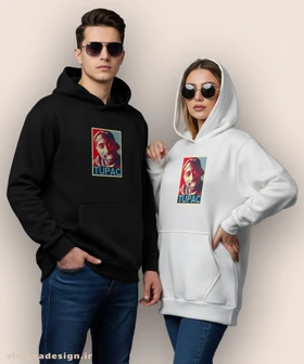 هودی مردانه و زنانه طرح توپاک کد 953