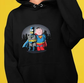 هودی طرح بارت سیمپسون | Homer and Family Guy hoodie کد 258084