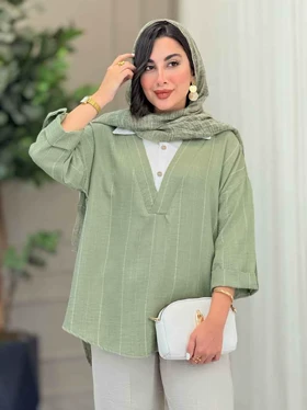 مانتو لمه ترکیبی یاسمن