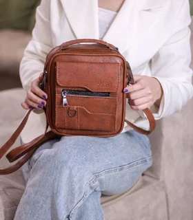 کیف رودوشی چرم سوگو jeep کد 16320